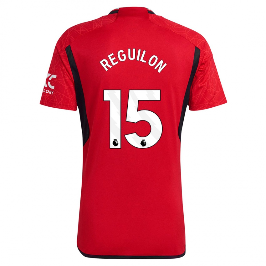 Niño Camiseta Sergio Reguilon #15 Rojo 1ª Equipación 2023/24 La Camisa Perú