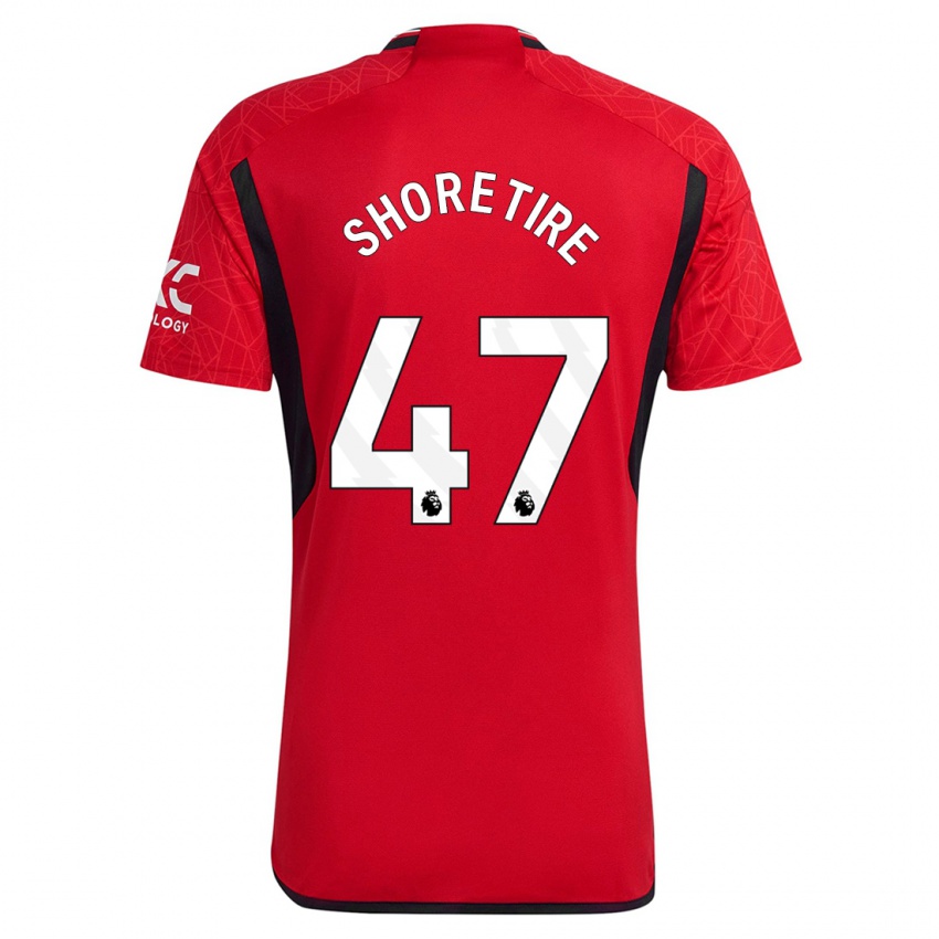 Niño Camiseta Shola Shoretire #47 Rojo 1ª Equipación 2023/24 La Camisa Perú