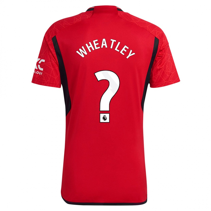 Niño Camiseta Ethan Wheatley #0 Rojo 1ª Equipación 2023/24 La Camisa Perú