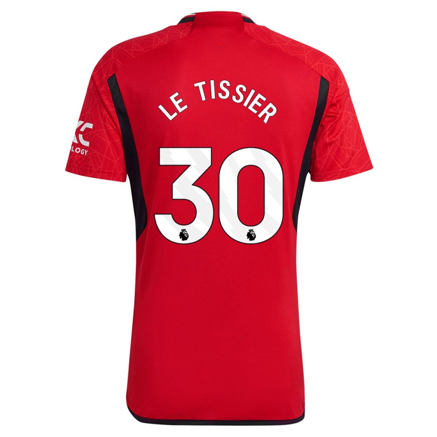 Niño Camiseta Maya Le Tissier #30 Rojo 1ª Equipación 2023/24 La Camisa Perú