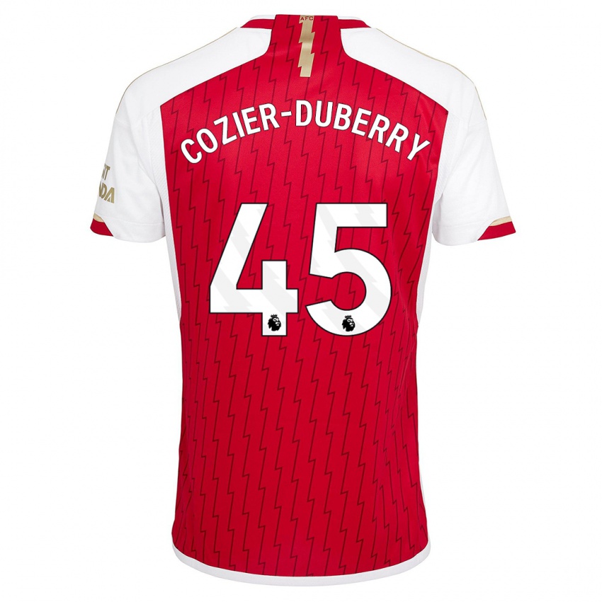 Niño Camiseta Amario Cozier-Duberry #45 Rojo 1ª Equipación 2023/24 La Camisa Perú