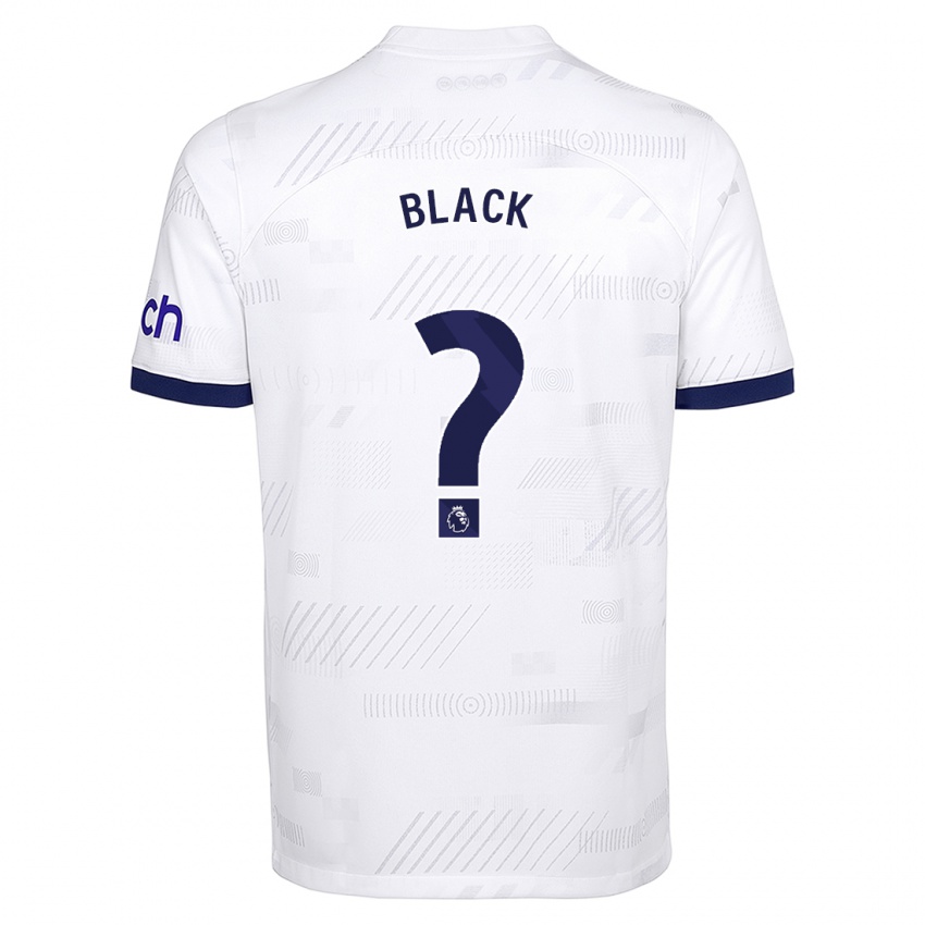 Niño Camiseta Leo Black #0 Blanco 1ª Equipación 2023/24 La Camisa Perú