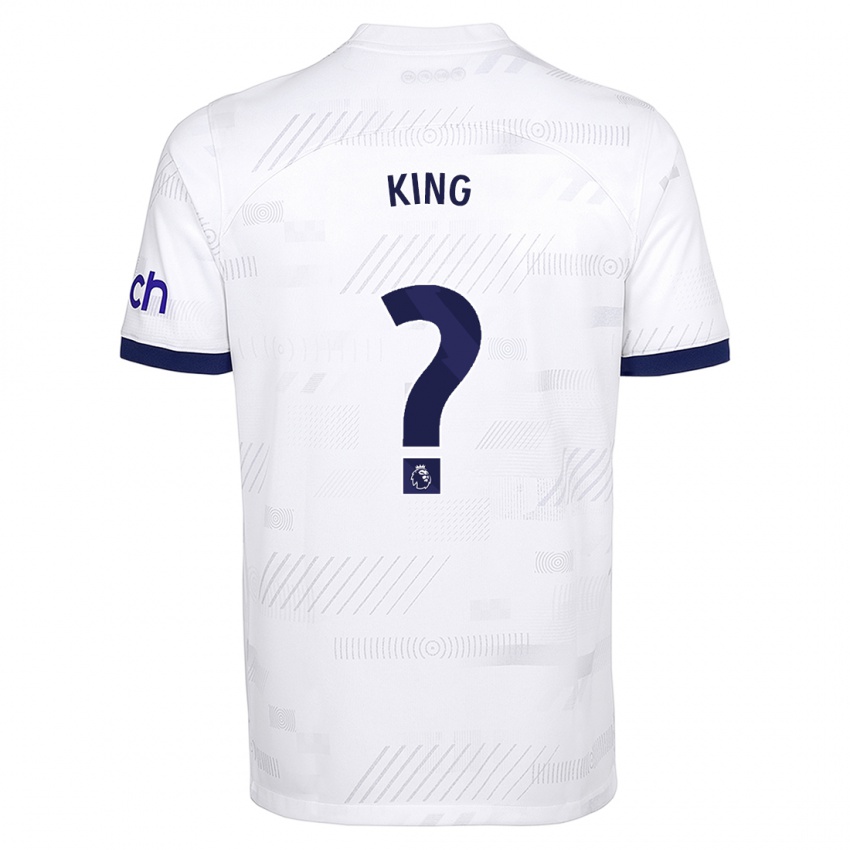 Niño Camiseta Maeson King #0 Blanco 1ª Equipación 2023/24 La Camisa Perú