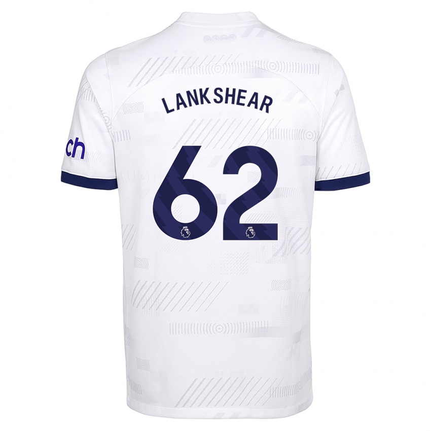 Niño Camiseta Will Lankshear #62 Blanco 1ª Equipación 2023/24 La Camisa Perú