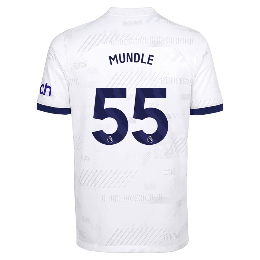 Niño Camiseta Romaine Mundle #55 Blanco 1ª Equipación 2023/24 La Camisa Perú