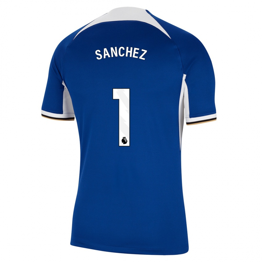 Niño Camiseta Robert Sánchez #1 Azul 1ª Equipación 2023/24 La Camisa Perú