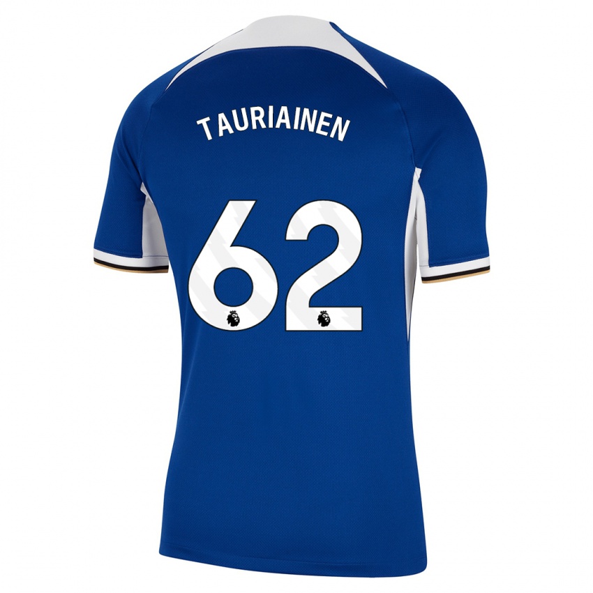 Niño Camiseta Jimi Tauriainen #62 Azul 1ª Equipación 2023/24 La Camisa Perú