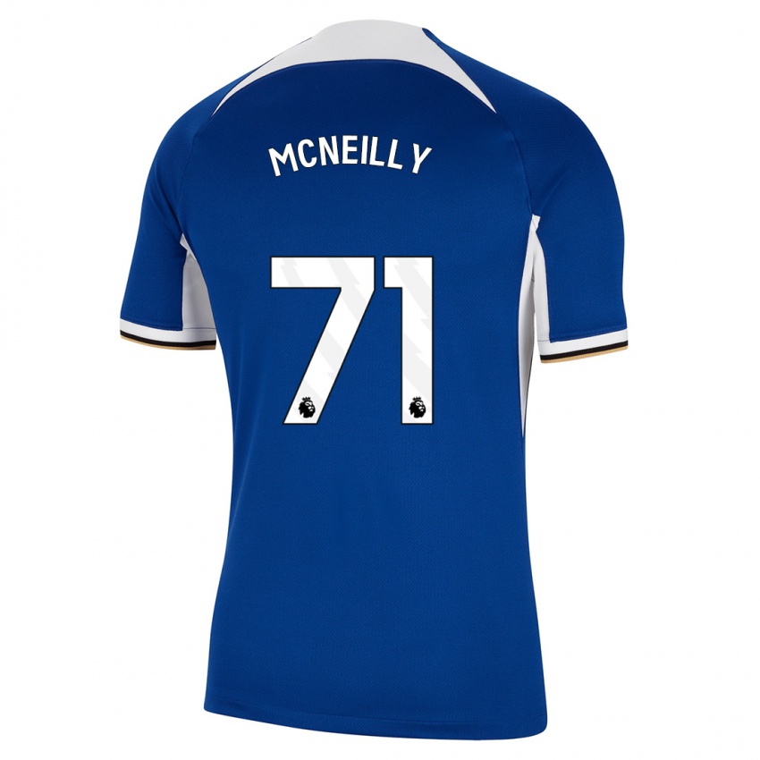 Niño Camiseta Donnell Mcneilly #71 Azul 1ª Equipación 2023/24 La Camisa Perú