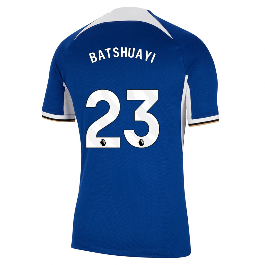 Niño Camiseta Michy Batshuayi #23 Azul 1ª Equipación 2023/24 La Camisa Perú