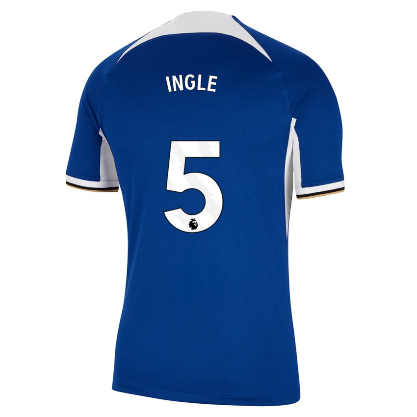 Niño Camiseta Sophie Ingle #5 Azul 1ª Equipación 2023/24 La Camisa Perú