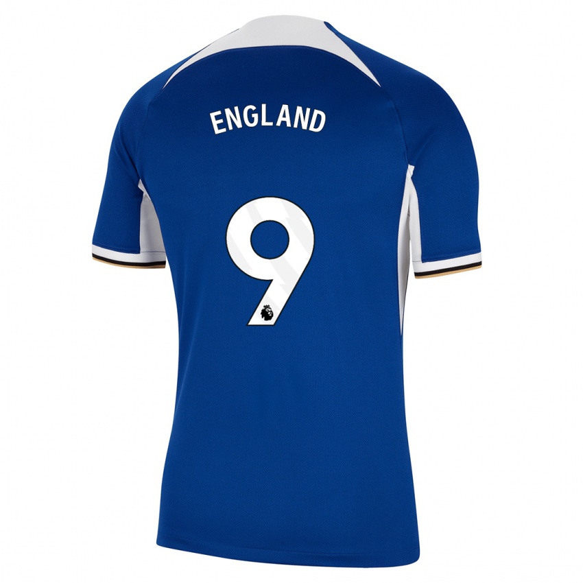 Niño Camiseta Bethany England #9 Azul 1ª Equipación 2023/24 La Camisa Perú