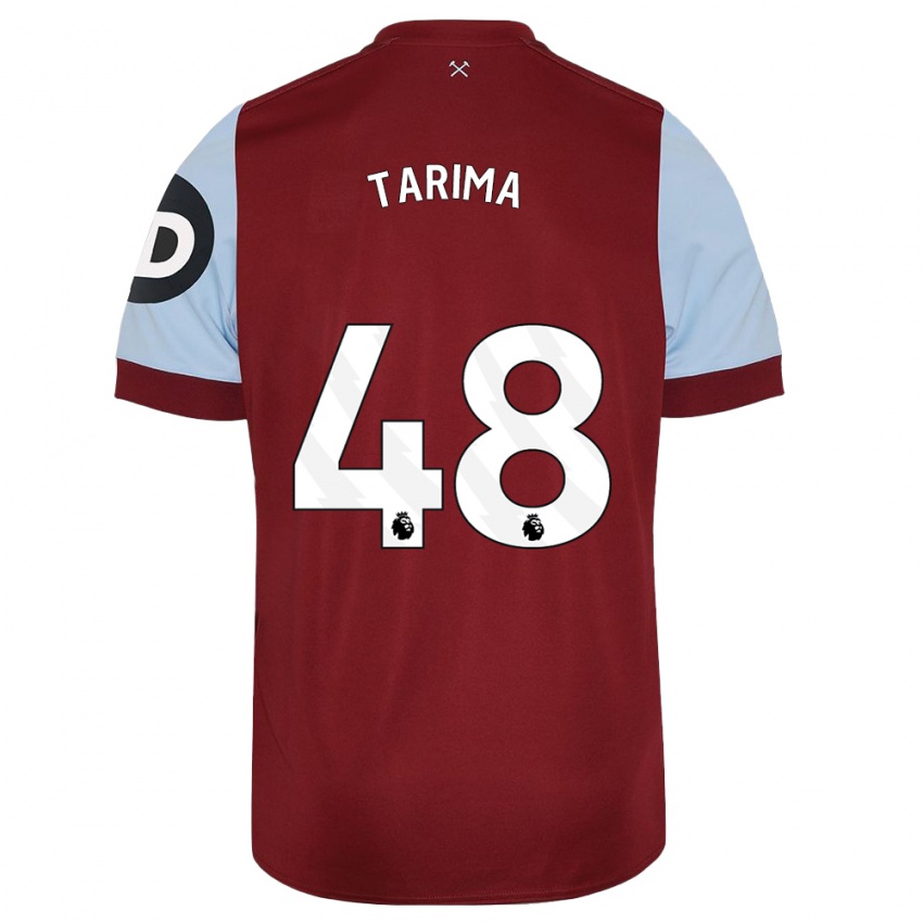 Niño Camiseta Sean Tarima #48 Granate 1ª Equipación 2023/24 La Camisa Perú