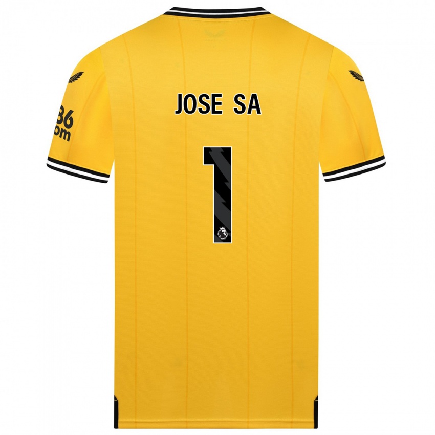 Niño Camiseta Jose Sa #1 Amarillo 1ª Equipación 2023/24 La Camisa Perú