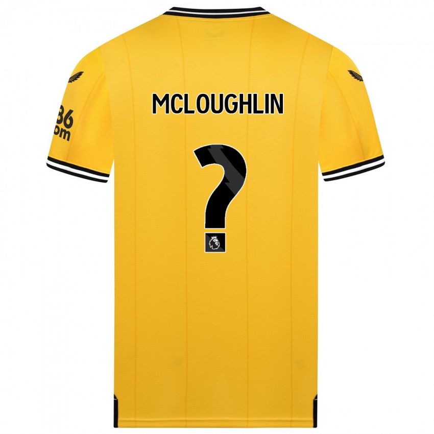 Niño Camiseta Lee Mcloughlin #0 Amarillo 1ª Equipación 2023/24 La Camisa Perú