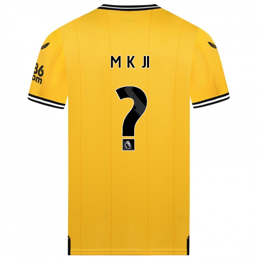 Niño Camiseta Min-Kyu Ji #0 Amarillo 1ª Equipación 2023/24 La Camisa Perú