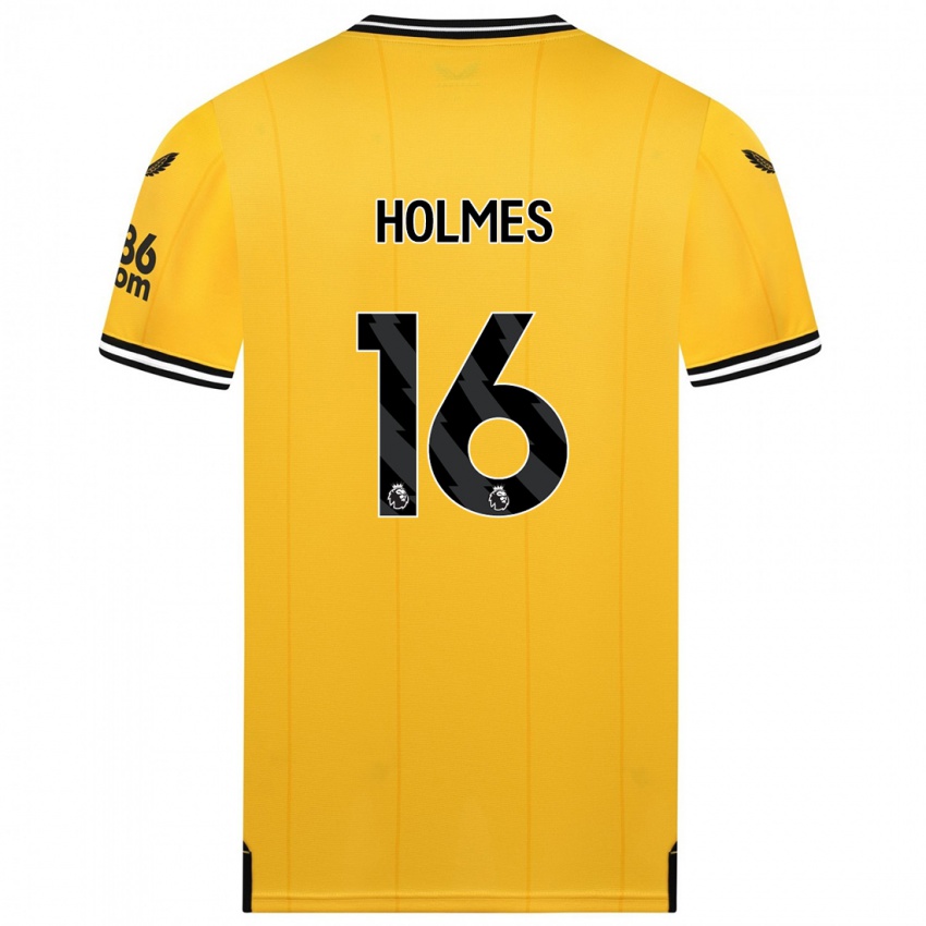 Niño Camiseta Summer Holmes #16 Amarillo 1ª Equipación 2023/24 La Camisa Perú