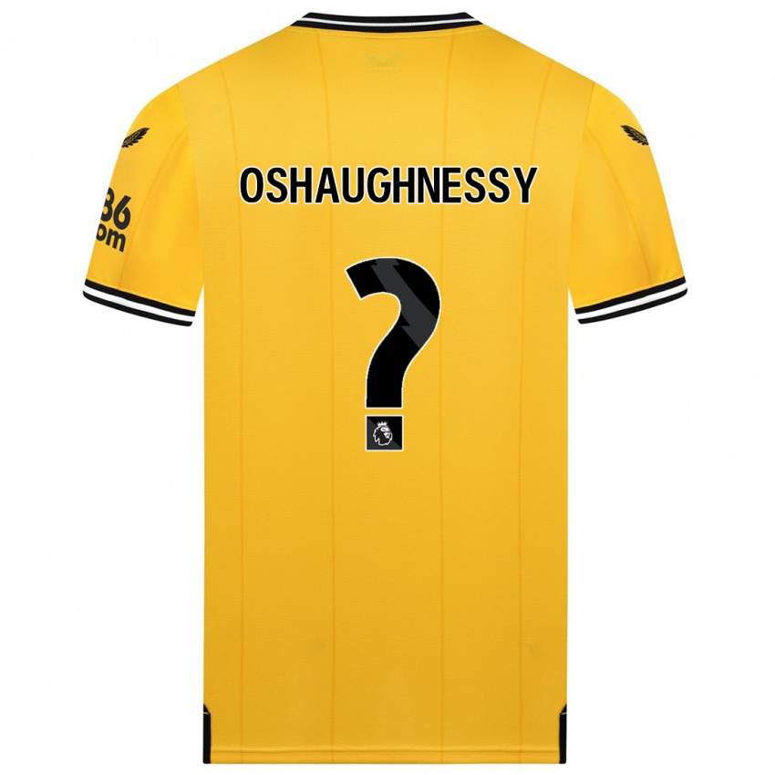 Niño Camiseta Joe Oshaughnessy #0 Amarillo 1ª Equipación 2023/24 La Camisa Perú