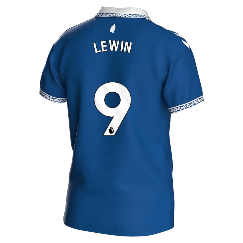 Niño Camiseta Dominic Calvert-Lewin #9 Azul Real 1ª Equipación 2023/24 La Camisa Perú