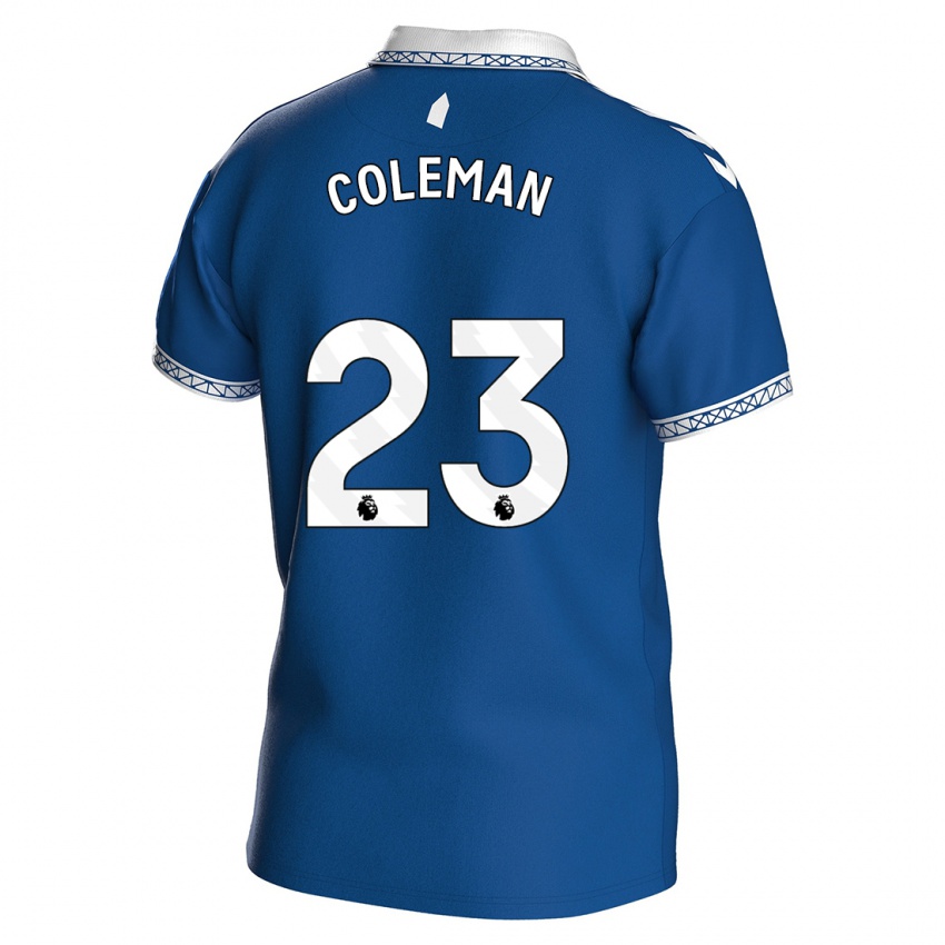 Niño Camiseta Seamus Coleman #23 Azul Real 1ª Equipación 2023/24 La Camisa Perú