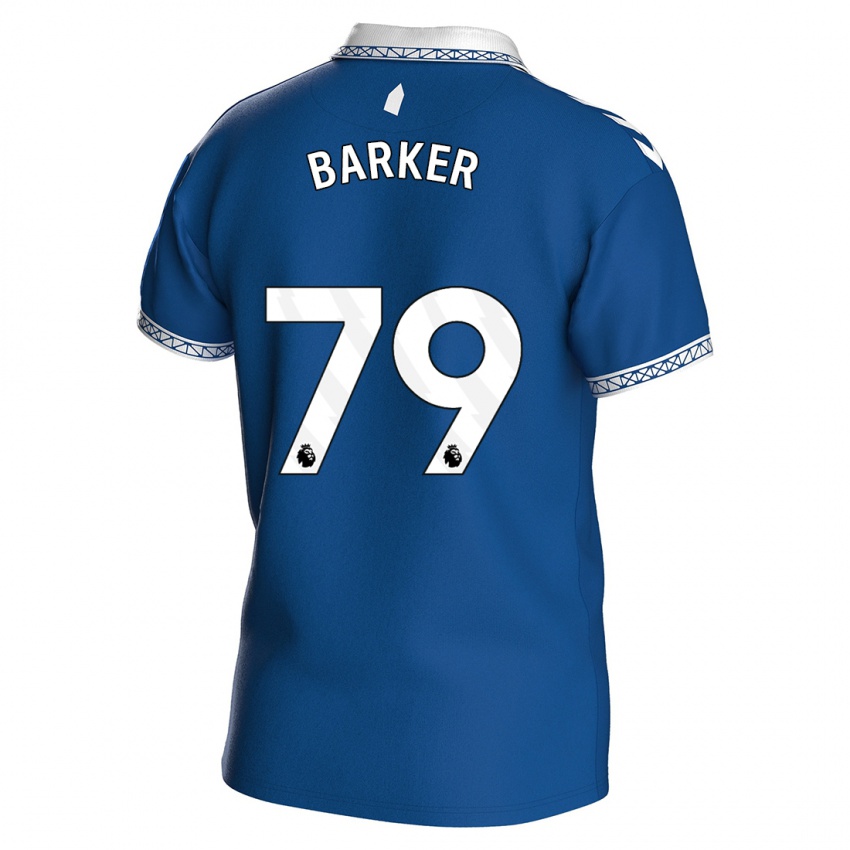 Niño Camiseta Owen Barker #79 Azul Real 1ª Equipación 2023/24 La Camisa Perú