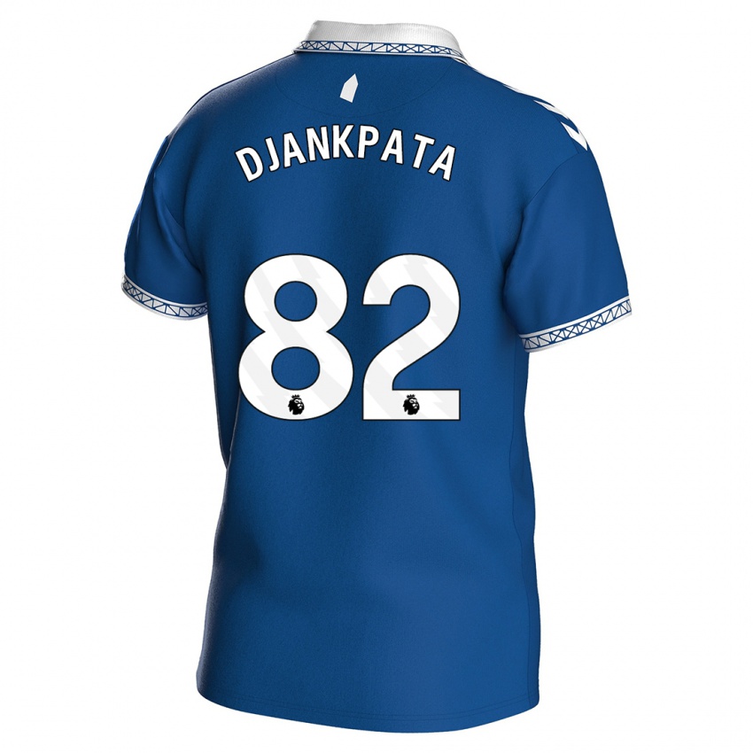 Niño Camiseta Halid Djankpata #82 Azul Real 1ª Equipación 2023/24 La Camisa Perú