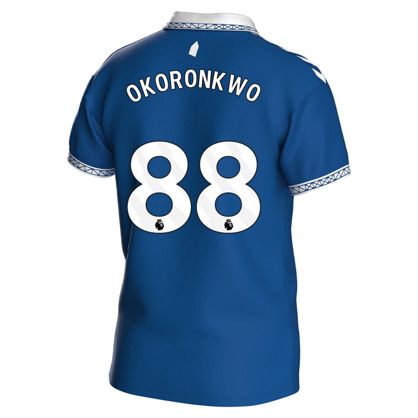 Niño Camiseta Francis Okoronkwo #88 Azul Real 1ª Equipación 2023/24 La Camisa Perú