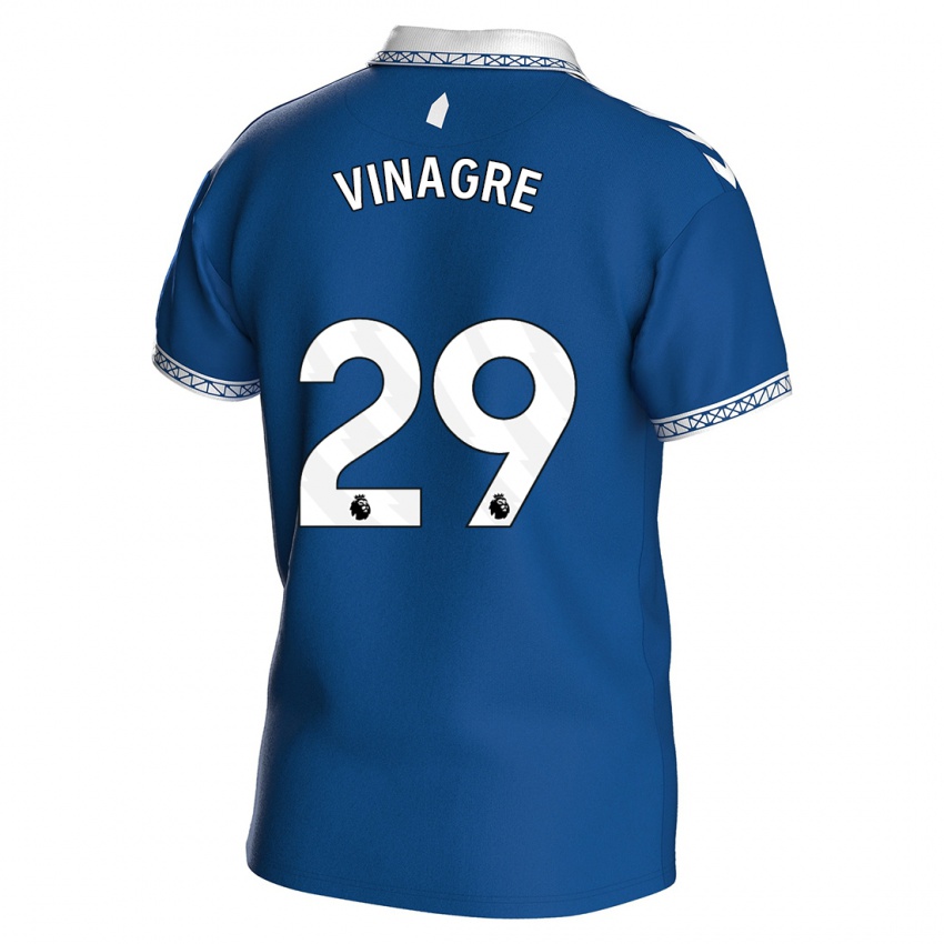 Niño Camiseta Ruben Vinagre #29 Azul Real 1ª Equipación 2023/24 La Camisa Perú