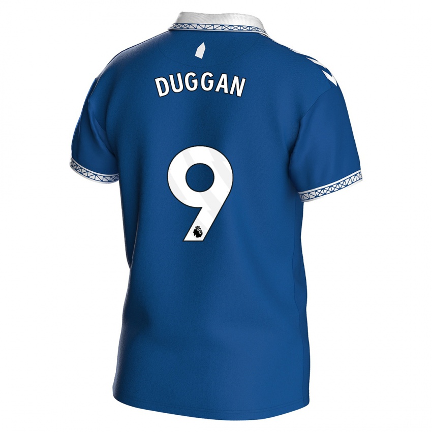 Niño Camiseta Toni Duggan #9 Azul Real 1ª Equipación 2023/24 La Camisa Perú