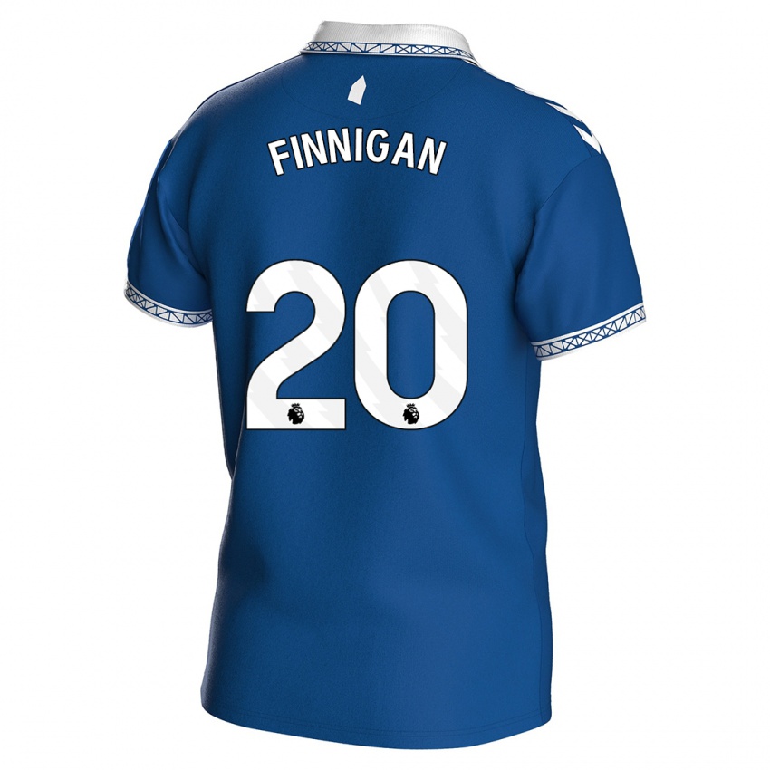 Niño Camiseta Megan Finnigan #20 Azul Real 1ª Equipación 2023/24 La Camisa Perú