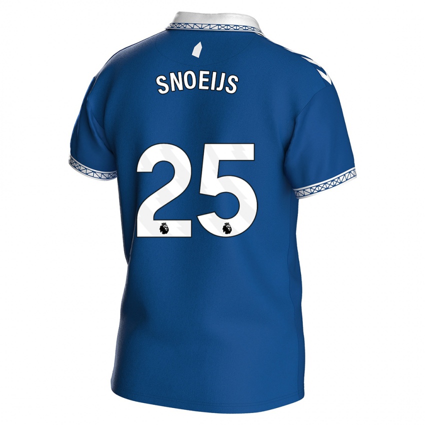 Niño Camiseta Katja Snoeijs #25 Azul Real 1ª Equipación 2023/24 La Camisa Perú