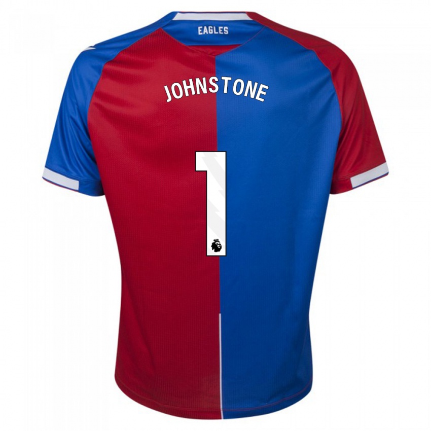 Niño Camiseta Sam Johnstone #1 Rojo Azul 1ª Equipación 2023/24 La Camisa Perú