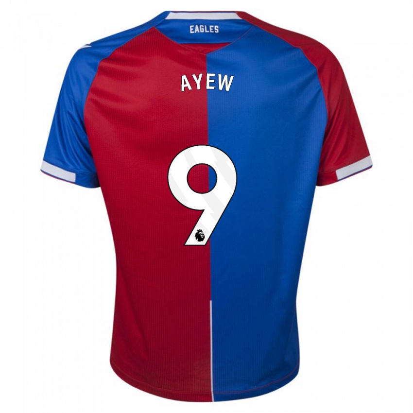 Niño Camiseta Ayew #9 Rojo Azul 1ª Equipación 2023/24 La Camisa Perú