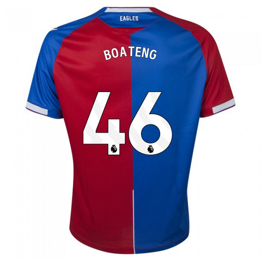 Niño Camiseta Malachi Boateng #46 Rojo Azul 1ª Equipación 2023/24 La Camisa Perú