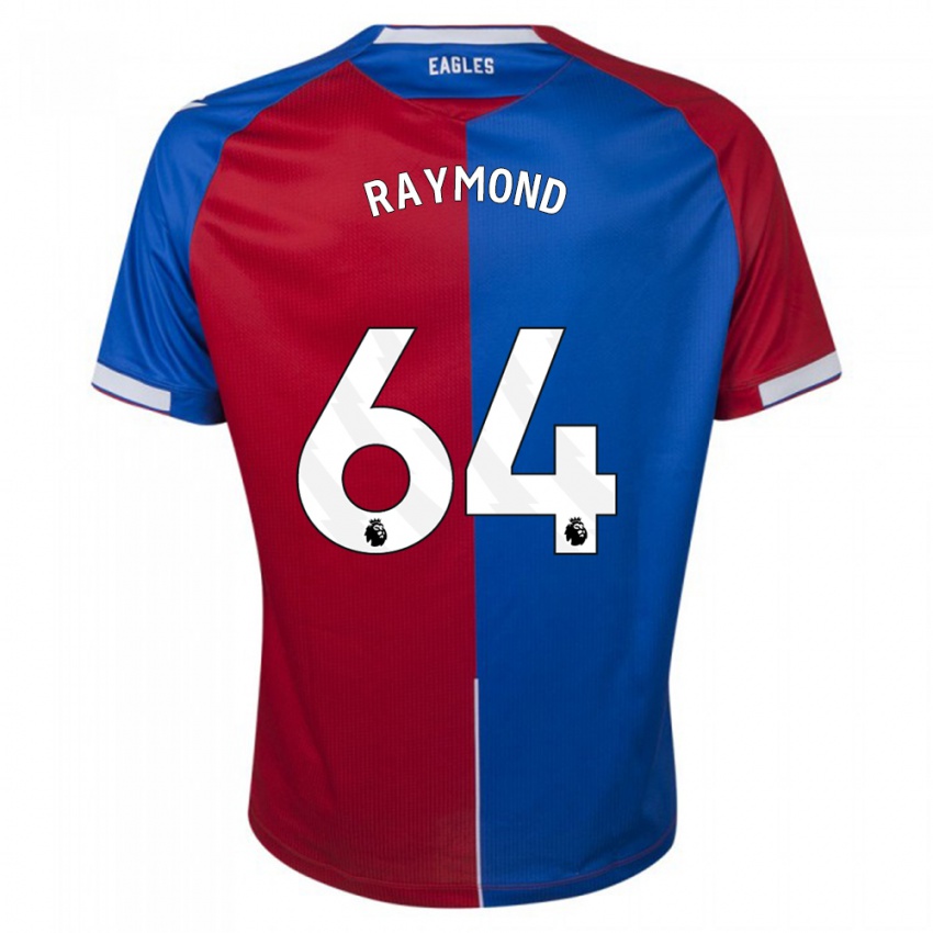 Niño Camiseta Jadan Raymond #64 Rojo Azul 1ª Equipación 2023/24 La Camisa Perú