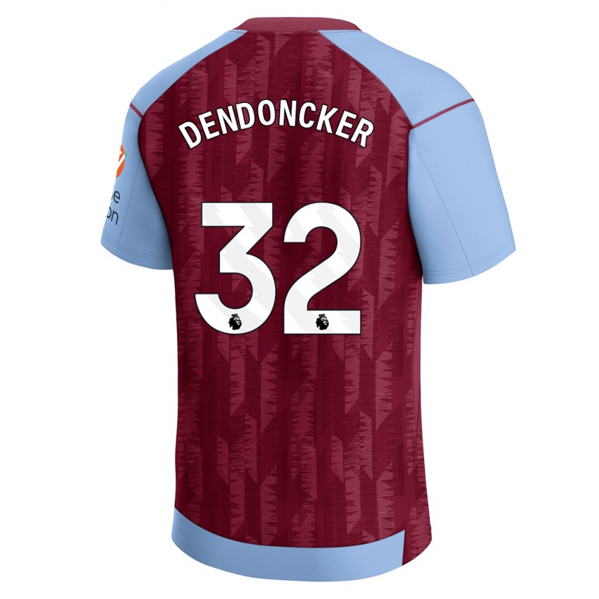 Niño Camiseta Leander Dendoncker #32 Azul Claro 1ª Equipación 2023/24 La Camisa Perú