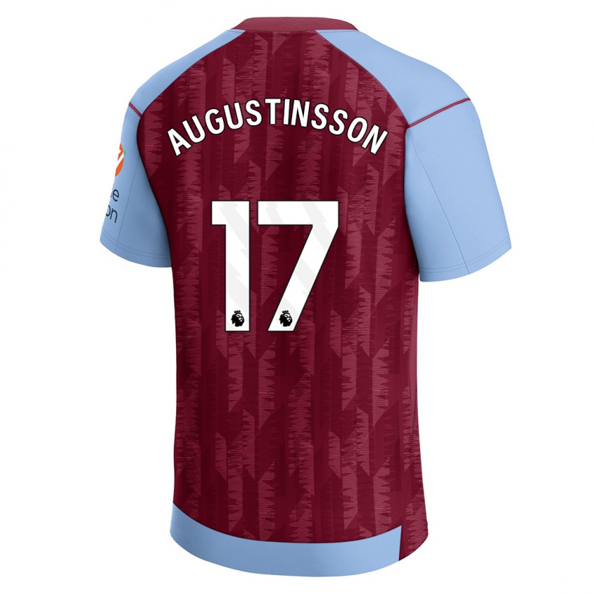 Niño Camiseta Ludwig Augustinsson #17 Azul Claro 1ª Equipación 2023/24 La Camisa Perú