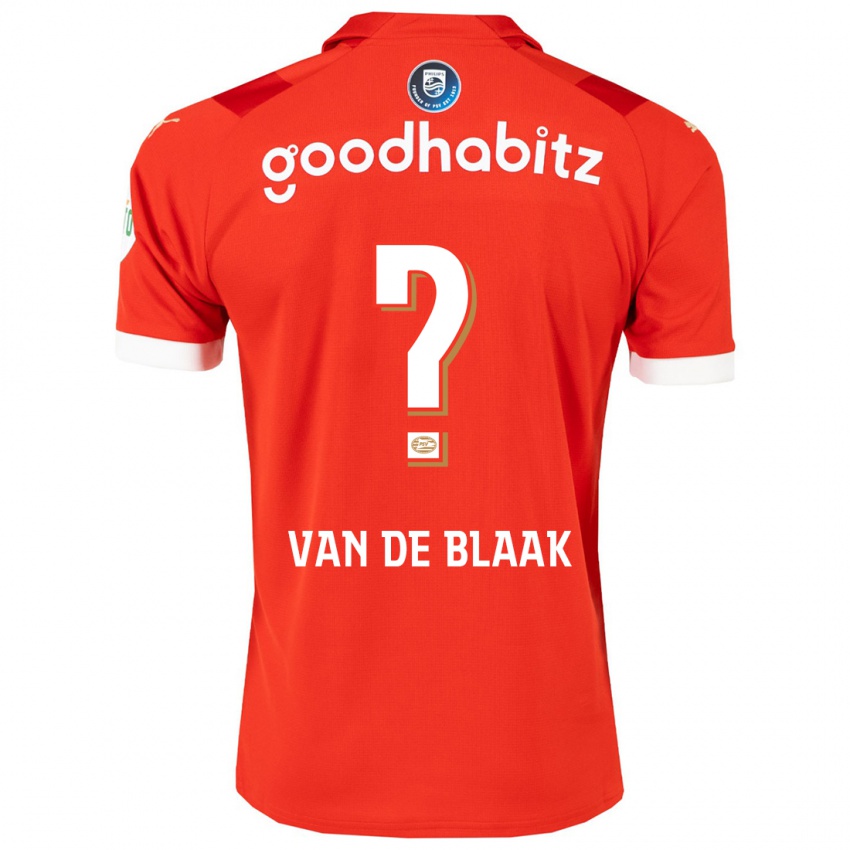 Niño Camiseta Emmanuel Van De Blaak #0 Rojo 1ª Equipación 2023/24 La Camisa Perú