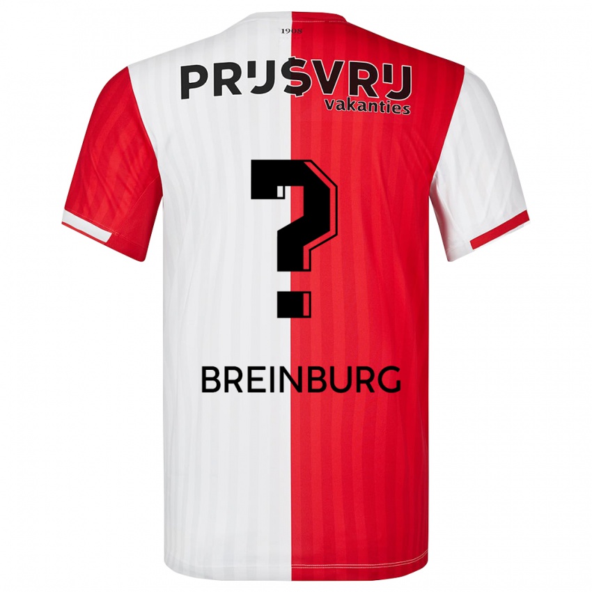 Niño Camiseta Rainey Breinburg #0 Rojo Blanco 1ª Equipación 2023/24 La Camisa Perú