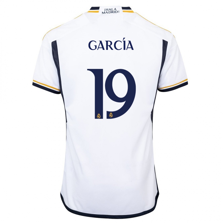 Niño Camiseta Andrés García #19 Blanco 1ª Equipación 2023/24 La Camisa Perú