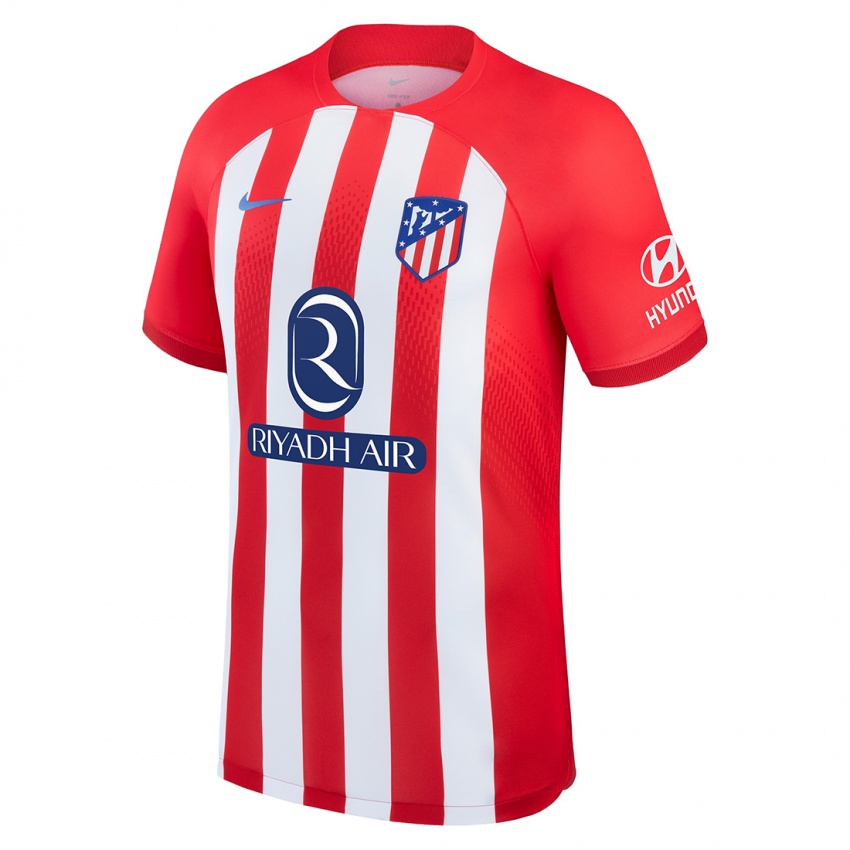 Niño Camiseta Memphis Depay #9 Rojo Blanco 1ª Equipación 2023/24 La Camisa Perú