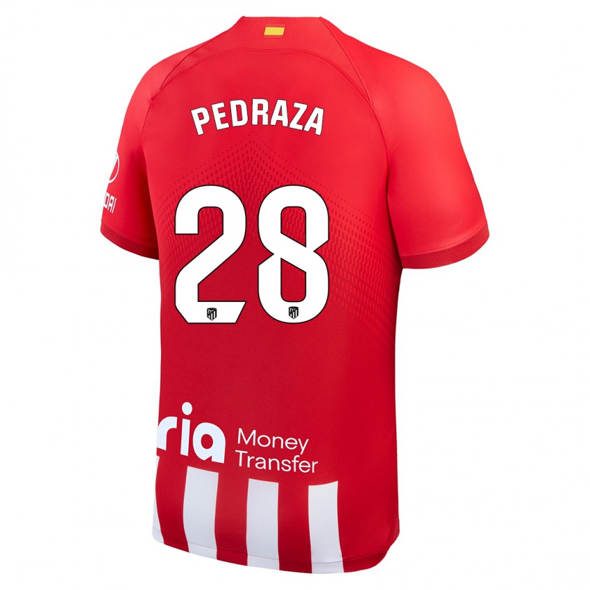 Niño Camiseta Alfredo Pedraza #28 Rojo Blanco 1ª Equipación 2023/24 La Camisa Perú