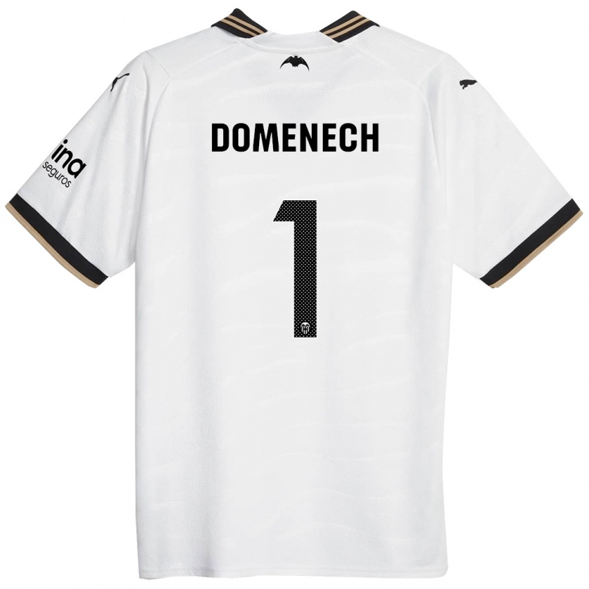 Niño Camiseta Jaume Domenech #1 Blanco 1ª Equipación 2023/24 La Camisa Perú