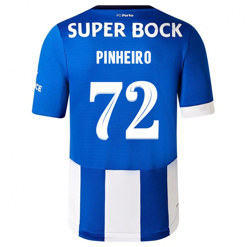 Niño Camiseta Rodrigo Pinheiro #72 Azul Blanco 1ª Equipación 2023/24 La Camisa Perú