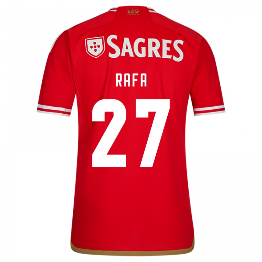 Niño Camiseta Rafa #27 Rojo 1ª Equipación 2023/24 La Camisa Perú