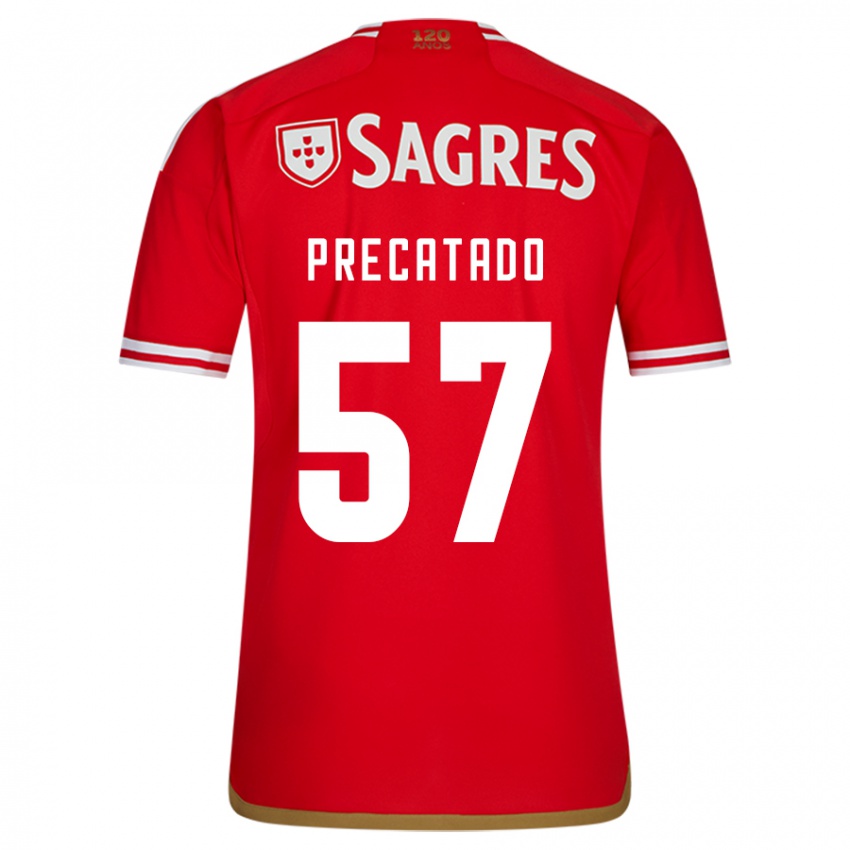 Niño Camiseta Precatado #57 Rojo 1ª Equipación 2023/24 La Camisa Perú