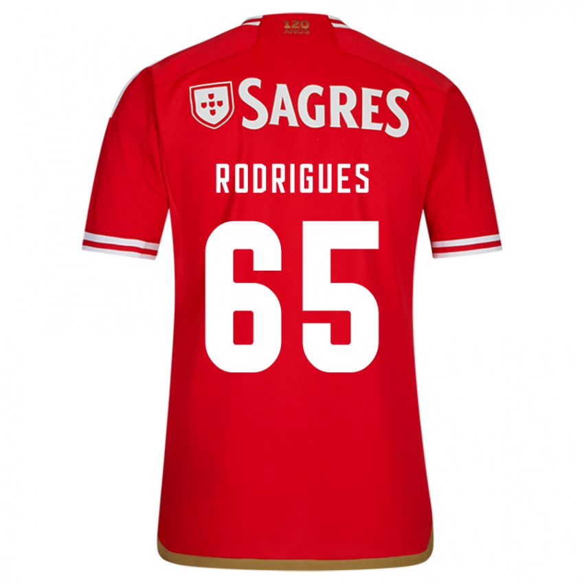 Niño Camiseta Rafael Rodrigues #65 Rojo 1ª Equipación 2023/24 La Camisa Perú