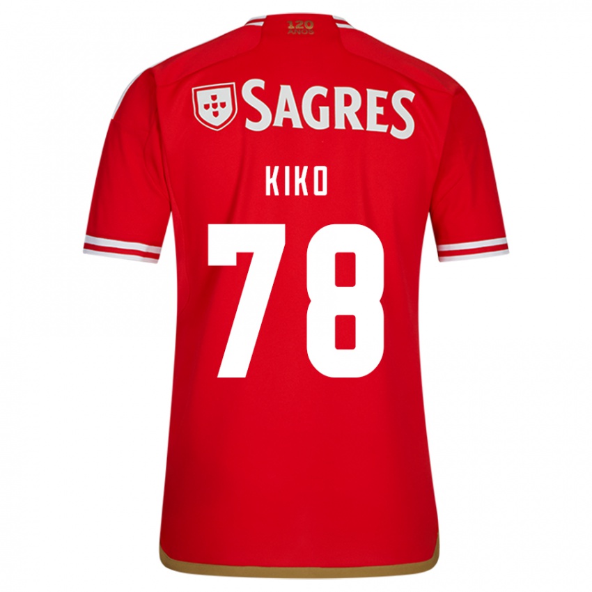 Niño Camiseta Kiko #78 Rojo 1ª Equipación 2023/24 La Camisa Perú