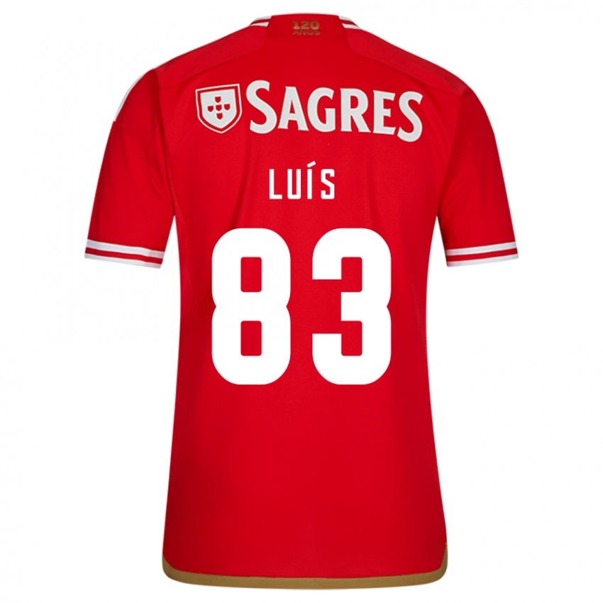 Niño Camiseta Rafael Luís #83 Rojo 1ª Equipación 2023/24 La Camisa Perú