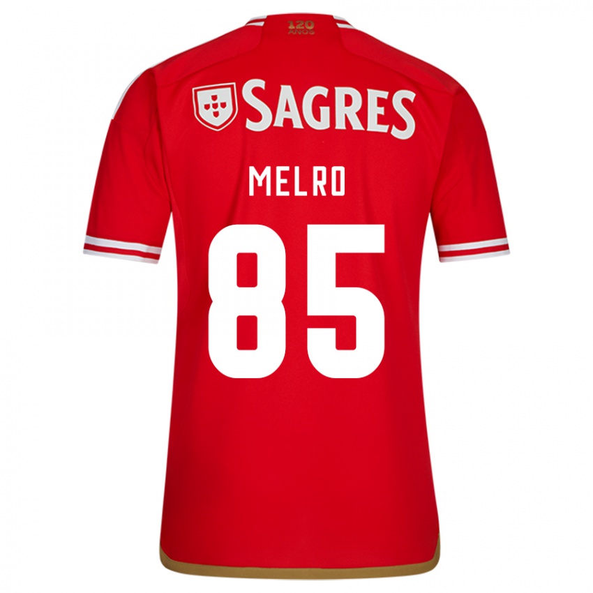 Niño Camiseta José Melro #85 Rojo 1ª Equipación 2023/24 La Camisa Perú