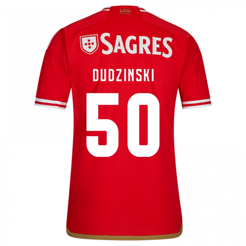 Niño Camiseta Marcel Dudzinski #50 Rojo 1ª Equipación 2023/24 La Camisa Perú